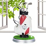 Generic Stationery Decoration Bag - Golf Pen Set | Storage for Stylos Club Stylo Holder with Clock for Pressing Buttons, Easy Application