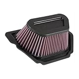 K&N Engine Air Filter: High Performance, Premium, Powersport Air Filter: Fits 2015-2019 YAMAHA (MT-10, YZF R1, YZF R1M, YZF R1S) YA-1015