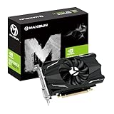 MAXSUN NVIDIA GEFORCE GTX 1050 Ti Transformer ITX 4G Video Display Graphics Card GPU 4GB GDDR5, mini ITX Design, DisplayPort, HDMI, DVI-D, Single Fan Cooling System