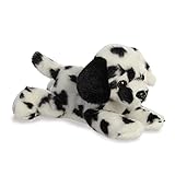 Aurora, 31821, Mini Flopsies Dipper Dalmatian Dog, 8In, Soft Toy, Black and White