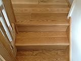 Straight Step Tread Pack - Oak Stair Cladding