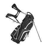 Pro Rider Deluxe Golf Bags | Mens Golf Stand OR Cart Clubs Bag | Lightweight with Carry Shoulder Strap | Full Length Club Dividers & Water Resistant Pockets (Stand Bag)