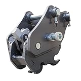 Mechanical Hitch Mini Excavator Attachments Small Digger Quick Coupler Fit Most of Up to 3 Tons Excavators