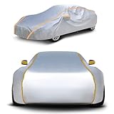 Waterproof Car Cover For Mercedes CLK 55 AMG C209 2003-2006 Car Body Cover Scratch-resistant Windproof Snowproof Dustproof With Storage Bag For All Seasons