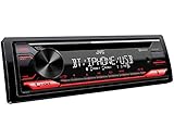 JVC KD-T812BT CD receiver with Bluetooth Hands- Calling and Wireless Music Streaming, Black