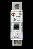 Mem 6 AMP TYPE 3 M9 MCB CIRCUIT BREAKER 61MB3