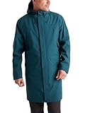 Rohan Men's Kendal Waterproof Jacket - Windproof Breathable Coat With Fixed hood - Teal Blue, Medium