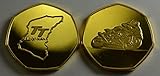 ISLE OF MAN TT RACING 24ct Gold Commemorative Coin Albums/50p Collectors, Coin Hunt. Superbikes, Motorsport