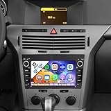 Car Stereo for Opel Vauxhall Astra 2004-2009 Corsa 2006-2011 7 inch Android 13 MP5 Player with Carplay Android Auto GPS Navigation WiFi Bluetooth FM RDS HiFi Backup Camera, 2+32G
