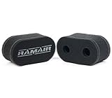 RAMAIR Carb Socks Air Filters Double Trumpet Weber DCOE Dellorto DHLA CS-901 Pair