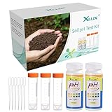 Soil pH Tester, Acidity Test Meter, Strips Kit 200 Tests, for Garden Home Lawn Farm Vegetable Yard Compost Outdoor and Indoor Plants, 4.5-9.0 Range