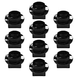 VGOL 10pcs T10 Twist Lock Bulb Base Compatible With Audi Compatible With Ford Instrument Panel 6v 12v 24v Interior Lights