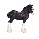 MOJO - Shire Horse | Hand-Painted Toy Figure | Horses World Collection | True to Life & Highly Detailed | Designed in UK