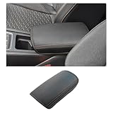 GAFAT 2020-2024 2025 Seat Leon MK4/ Cuprα Formentor Centre Armrest Cover, Seat Leon Cuprα 4 5F KL ST FR Centre Console Armrest Protection Leather Padding, Seat Leon MK4 Accessories (Brass)