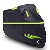 All seasons Motorcycle cover suitable Compatible with Triumph Sprint GT 2010-2016,Dustproof Windproof (Black)