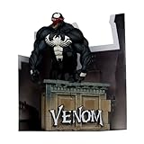 McFarlane Marvel Venom 1:6th Scale Collectible with Scene & Comic (Venom #5) Toys
