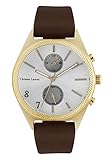 Christian Lacroix Mens Quartz Watch with Leather Strap CLMS1804