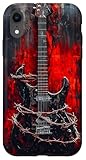 Broken Guitar Punk Grunge Case for iPhone XR