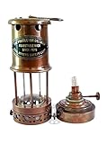 House Solid Brass 100% Working Nautical Miner Lamp Oil Ship Lantern Maritime