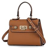 HiTotes Satchel Bag Top Handle Handbag for Women Small Crossbody Bag Ladies Designer Purse with Adjustable and Detachable Strap