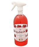 REFRESH Air Freshener 1L Spray - Car Valeting/Home/Office (CHERRY)