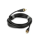 QED Connect 1 x Phono (Male) to 1 x Phono (Male) Subwoofer Cable (6.0m)