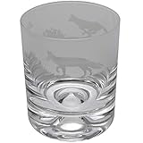 Animo Glass Fox Whisky Tumbler