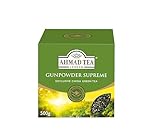 Ahmad Tea Loose Leaf, Gunpowder Green Tea, 1 Packet of 500g Loose Leaf Tea