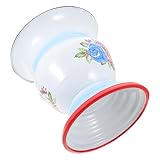 Beaupretty Retro Vintage Urinal Enamel Pot for Bathroom Storage Portable Urinal Container Slip Ring Sturdy Design for Household Use