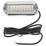 BESPORTBLE Waterproof Marine Lighting LED Underwater Boat Lights 27 LED Navigation Lights Wide Beam for Boat Ship Yacht