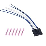 HISports 6 Pin Rear Light Cable Set 1606248780 Compatible with Peugeot 206 207 307 308.18 cm Rear Light Wiring Harness Plug