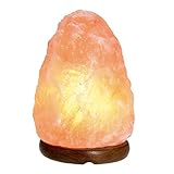 Needs&Gifts 3-5 KG Prime Quality 100% Original Himalayan Crystal Rock Salt Lamp Natural from Foothills of The Himalayas Beautifully Hand Craft Comes with Complete Electric Fitting Guaranteed