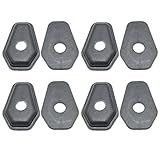 Hoypeyfiy 8Pcs Adapter Plates Motorbike Turn Signal Indicator Covers Replacement for SUZUKI GSX650F GSX1250FA DL1000 DL650 SFV650 GSX-R600