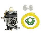 HURI Carburettor Fuel Hose Pipe For DR49 DR50 Midi Bike Mini Moto Petrol Scooter Bubble R1 R6 X1 Go-Ped Carburetor Primer Bulb