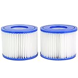 Mallez Hot Tub Filter, Replacement Filter Cartridge for Bestway Filter Size VI, for All Lay-Z-Spa Models - Paris Miami Vegas Monaco Palm Spring Cancun Helsinki etc.