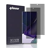 FiiMoo Privacy Screen Protector Compatible with Samsung Galaxy Note 20 Ultra,[2-Pack] [Fingerprint Recognition] [Case Friendly] [Full Coverage],Anti-Spy TPU Ultra HD Soft Film for Galaxy Note 20 Ultra