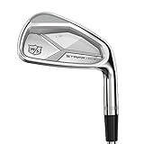 Wilson Staff Golf Clubs Iron Set, Staff Model CB, 4-PW, R-Flex, For Right-Handers, Steel Shaft, 7 Clubs, Silver, WGR200035R