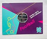 2011 Football Offside Rule Olympic & Paralympic Games 50p Coin Uncirculated