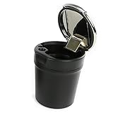 HNSWJZDY For Audi A4 A6 Q5 A3 A5 Q3 Q7 C7A7 B8 B9,Car Ashtray Portable Detachable Auto Ashtray Car Cup Holder Accessories