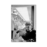 FISH DRAGATE James Dean 2 Canvas Poster Bedroom Decor Sports Landscape Office Room Decor Gift Unframe-style 12x18inch(30x45cm)