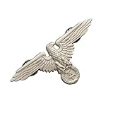 Lerpwige Historical Role Play Bird Pin Collection Alloy Badge for Costume Events and Souvenir Collectors Metal Badge Vintage Communist Memorabilia Pin, silver, One Size