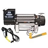 Superwinch 1595200 Tiger Shark 9.5, 12 VDC winch, 9,500 lb/4,309 kg capacity with roller fairlead
