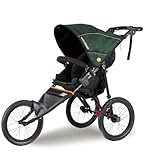 Out ‘n’ About Nipper Sport Stroller - Jogging Pushchair - Newborn to 4 Years - Lightweight All-Terrain Buggy with Rain Cover Included - Running Buggy - Jogger Pram - Stroller in Sycamore Green