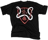 Subrosa Slither Shadow Conspiracy BMX Snake Black T-Shirt Printed Tee Graphic Top for Men Unisex Shirt XXL