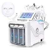 INKMEX 7 In 1 Water Oxygen Hydra-facial Machine With Led Mask Facial Deep Cleansing Peeling Hydro Dermabrasion Jet Peel Small Bubble Device