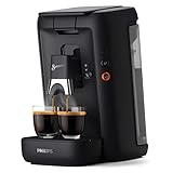 Philips Domestic Appliances Senseo Maestro Coffee Pod Machine with Coffee Thickens and Memo Function, 1.2 Litre Water Container, Green Product, Colour: Black (CSA260/60)