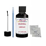 Touch Up Paint For Opel/Vauxhall Nova Carbon Black 111 1993-2004 30Ml Bottle Brush Scratch Stone Chip Repair Pen