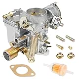 BHB 34 PICT-3 Carburetor Compatible with VW Beetle Super Beetle Thing Karmann Ghia Squareback Transporter 1971-1979 Compatible with VW Air cooled Type 1 engines 1600cc Replace 113129031K