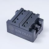 H54-L26 Self-Centering CNC Vise, 26mm (1.02") Travel, 40Nm Torque, ±0.03mm Precision, 4CR13H Steel, EROWA/3R & Contour Jaws Compatible