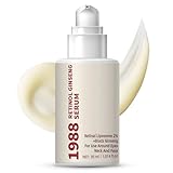 1988 Korean Ginseng Serum, Anti Wrinkle Serum, Ginseng Face Serum For Women, Anti Aging Korean Skincare Set - Revitalising & Brightening Skin Treatment With Retinol And Beta-Glucan For Dull, Dry Skin